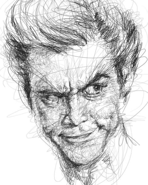 Портрет ручкой