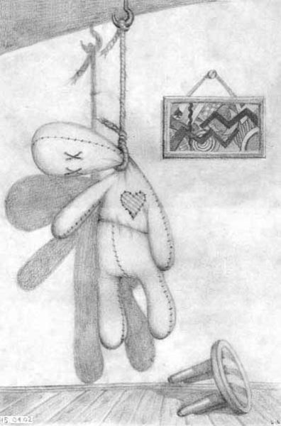 Повесился иллюстрация