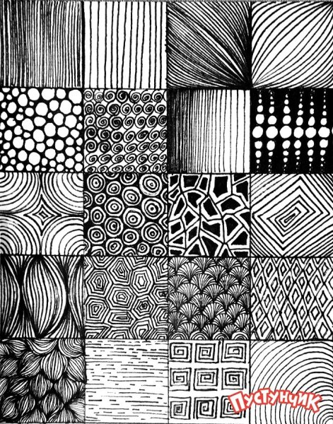 Стиль Зентангл