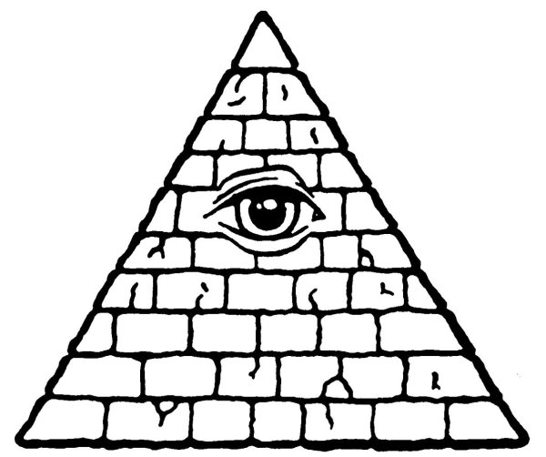 Пирамида Хеопса раскраска