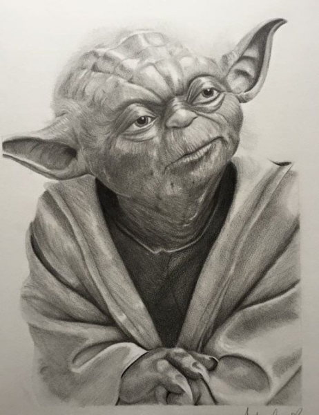 Мастер йода рисунок
