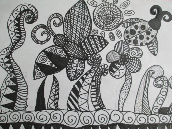 Декоративный рисунок