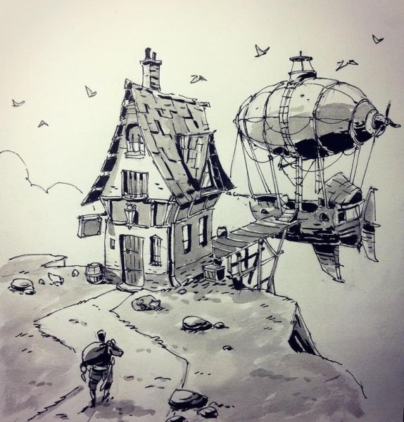 Стимпанк линером