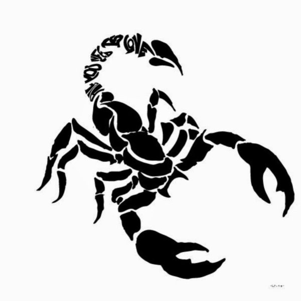 Кельтский Скорпион тату