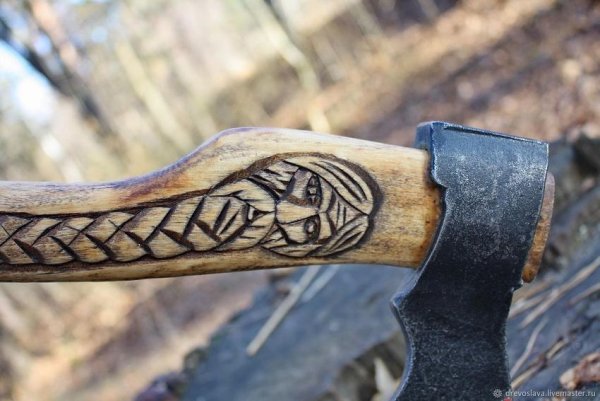 Трафареты для гравировки на топоре