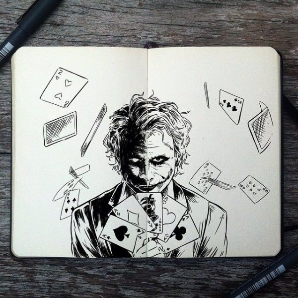 Джокер гелевой ручкой