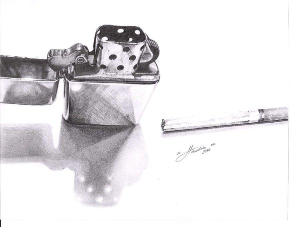 Рисунки на зажигалках Zippo