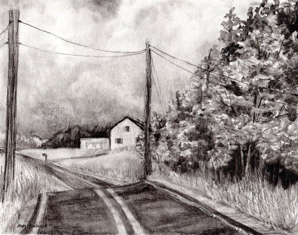 Линейная перспектива Левитан