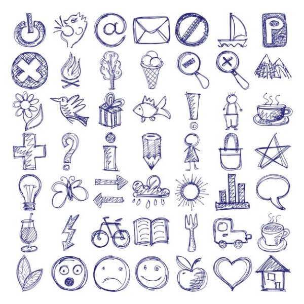 Рисунки для значков