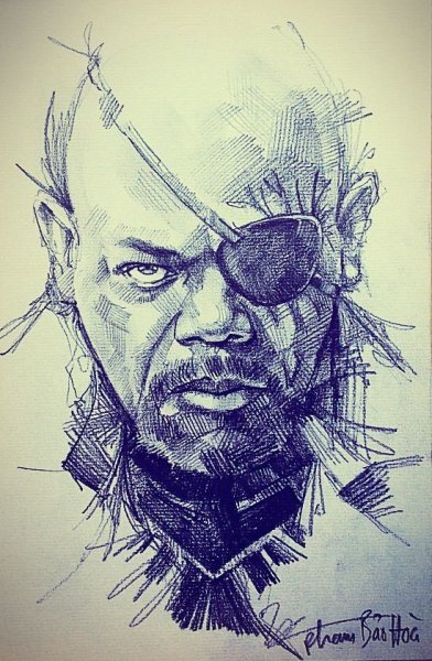 Фьюри скетч