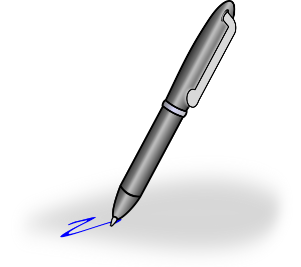 Ручка мультяшная