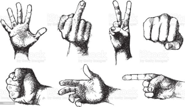 Кулак угроза рисунок