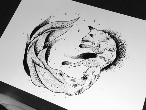 Тату Лекса эскиз