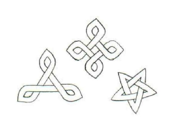 Амулет Кельтская вязь