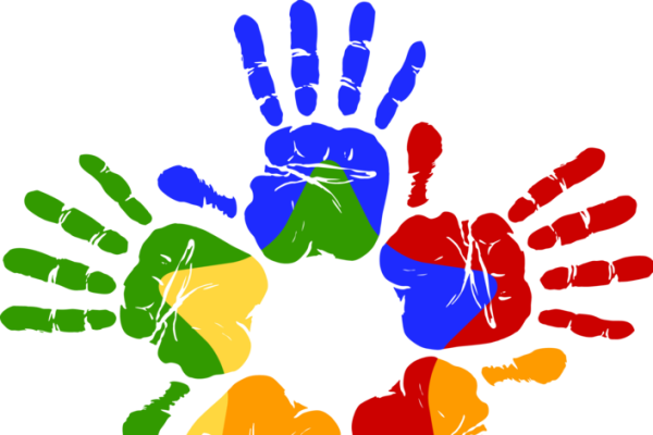 Разноцветные пальчики