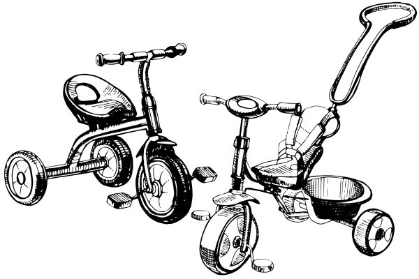 Трехколесный велосипед
