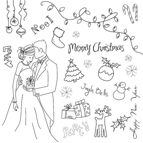 Новогодние шарики раскраска