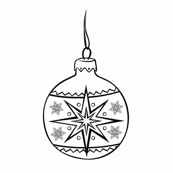 Новогодние рисунки в графике