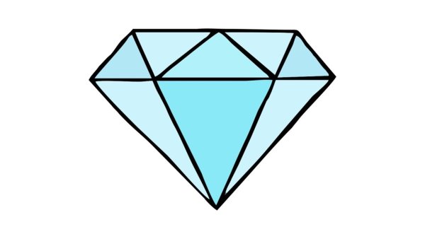 Бриллиант эскиз