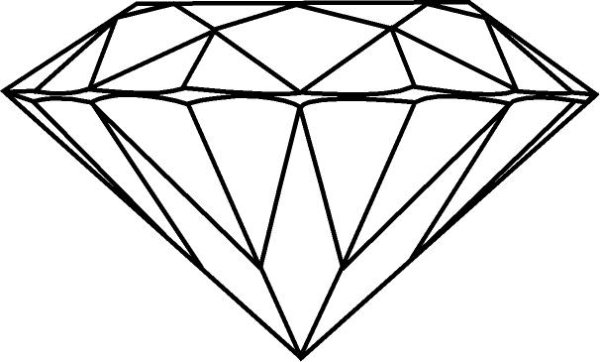 Бриллиант эскиз