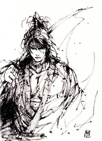 Самурай Ронин тату