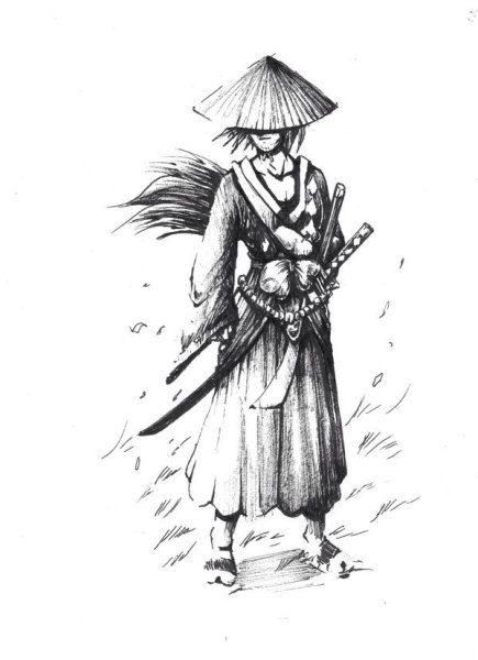 Мияги арт Самурай Самурай