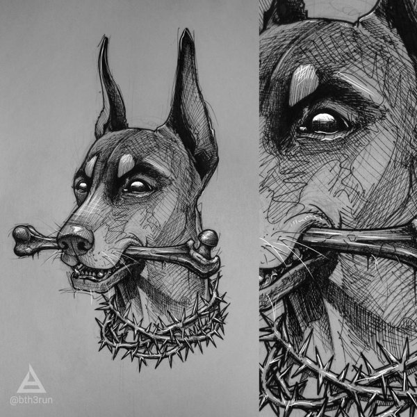 Доберман дотворк