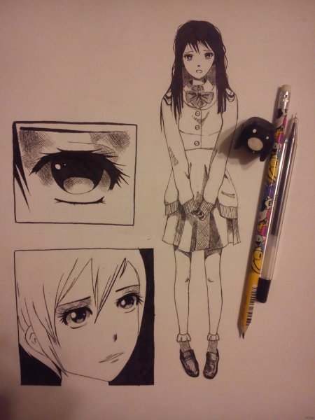 Стиль Манга в рисовании