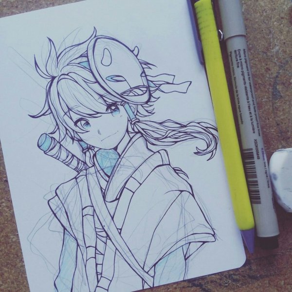 Скетчбуки для рисования аниме