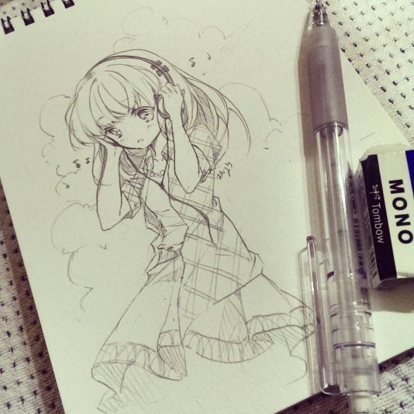 Скетчбук. Аниме