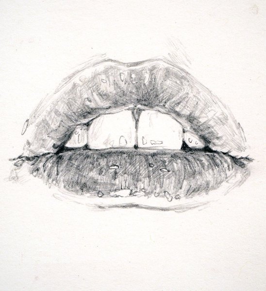 Наброски губ