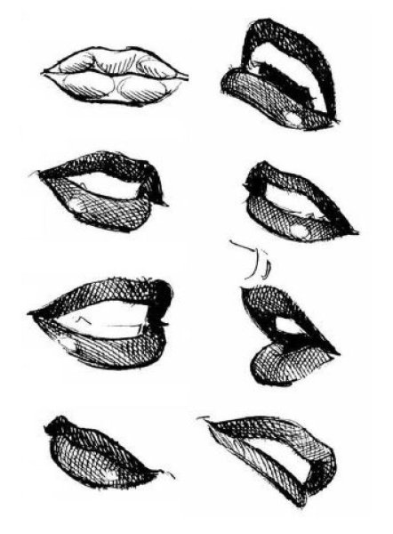 Губы ракурсы