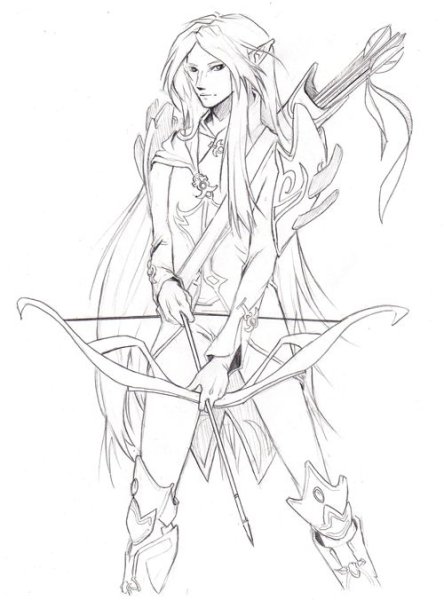 Идеи для рисунков эльфы