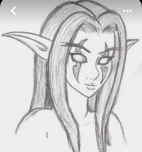 Рисунки карандашом фэнтези простые