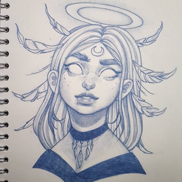 Эльф набросок