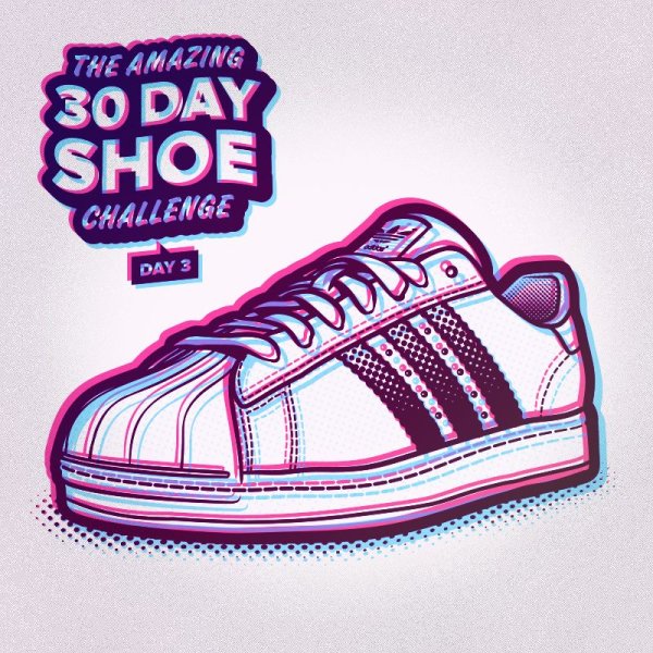 Адидас суперстар рисунок