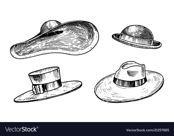 Эскиз шляпы
