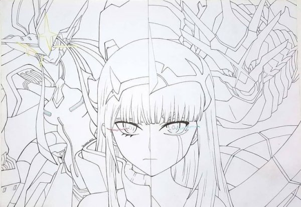 Раскраски аниме 02