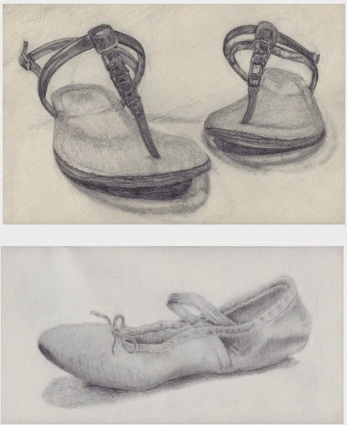 Наброски обуви