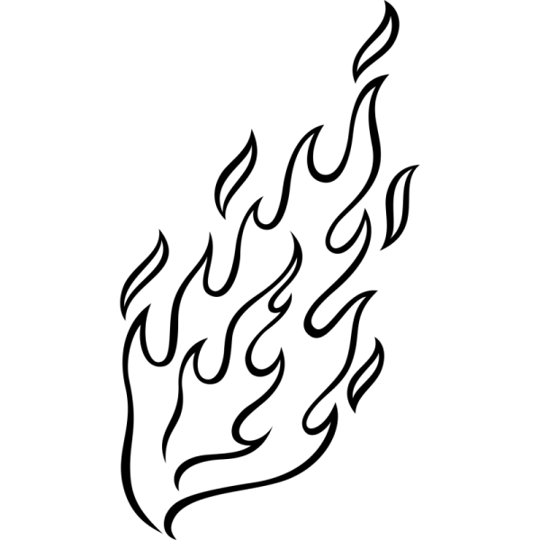 Лёгкие рисунки огня