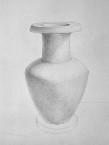 Этапы рисования натюрморта карандашом