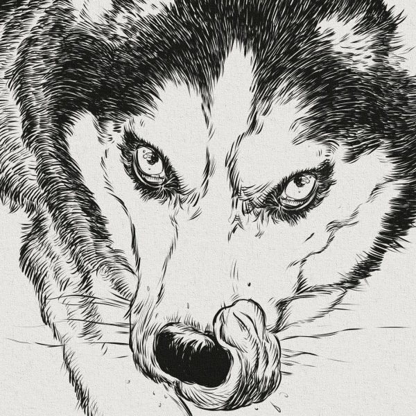 Картинки для срисовки хаски