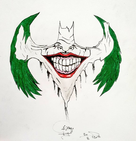 Джокер для срисовки