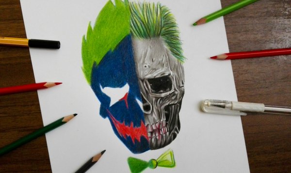 Отряд самоубийц рисунки