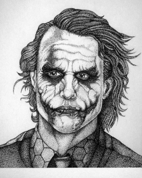 Джокер рисунок