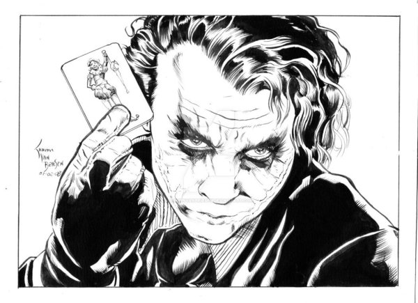 Джоске черно белый