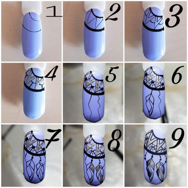 Эскизы ногтей