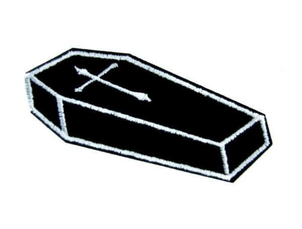 Готические гробы на прозрачном фоне