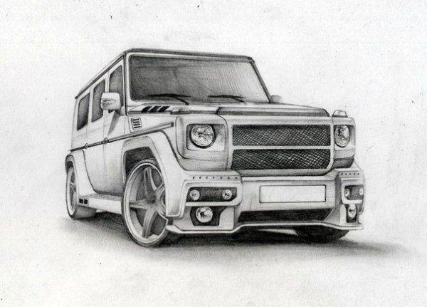 Мерседес Бенц g63 чертежи