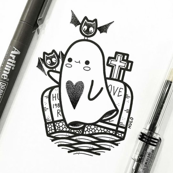 Рисунки на Хэллоуин